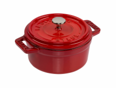 Staub Mini Cocotte 10cm rund ceresna-cervena, Gusseisen