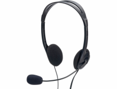 ednet Multimedia Stereo Headset s mikrofronom 1,8m