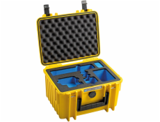 B&W GoPro Case Type 2000 Y yellow with GoPro 9/10 Inlay