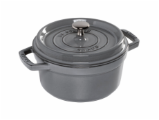 Staub La Cocotte 20cm round, Graphite grey, Cast Iron