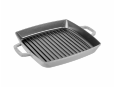 Staub grill pan induction squared 28cm Graphite Grey