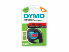 Dymo Letratag červená 12 mm x 4 m Plastová páska 