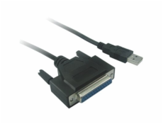 PremiumCord Konvertor USB 2.0 na paralelní port DB25F