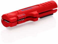 Knipex 16 64 125 SB Nôž odizolovací na koaxiálne káble, ploché-oblé