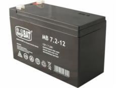 AGM Battery 12V 7.2Ah (151x65x94mm) MB 7.2-12