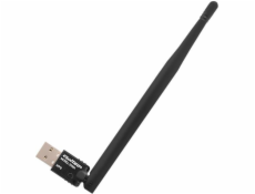 Qoltec 57001 Bezdrôtový USB Wi-Fi adaptér Qoltec s anténou