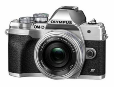 Olympus OM-D E-M10 Mark IV Kit + 14-42 Pancake Zoom silver