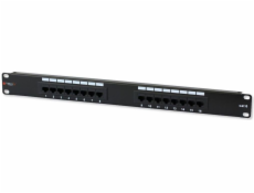 Techly 1U UTP 16xR J45 Cat.6 Patch panel