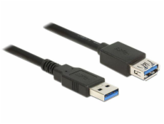 DeLOCK 85055 USB Kabel 3.0 Ty1.5m černá Typ-A Stecker > USB 3.0 Typ-A Buchse