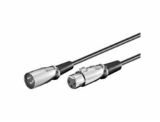 XLR Anschlusskabel Stecker > Buchse, 3Pin