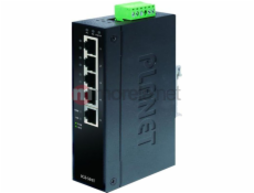 Planet switch IGS-501T, průmysl.verze 5x10/100/1000, DIN, IP30, -40 až 75°C, 12-48V, ESD+EFT