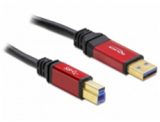 DeLOCK 82758 Kabel USB-A auf USB-B PREMIUM USB 3.0 Typ-A Stecker auf USB 3.0 Typ-B Stecker 3m černá