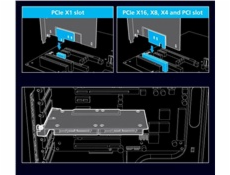 AKASA adaptér 2.5  SSD a HDD mounting bracket do PCIe/PCI slot