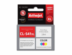 Activejet AC-541RX ink for Canon printer; Canon CL-541 XL replacement; Premium; 18 ml; color