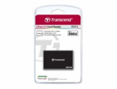 TRANSCEND Card Reader RDF2, USB 3.0, Black