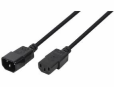 LogiLink napájací kábel LogiLink napájací predlžovací kábel CP091 IEC 60320 VDE čierny 1,8 m - CP091