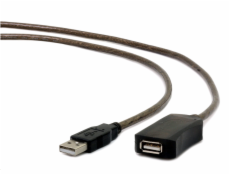 Kabel CABLEXPERT USB 2.0 aktivní prodlužka, 10m