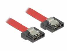 DELOCK 83834 Delock Cable SATA FLEXI 6 Gb/s 30 cm red metal