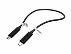 Kabel USB 2.0 kabel, microUSB B(M) - microUSB B(M), 0,3m, OTG, černý