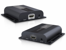 PREMIUMCORD HDMI extender na 120m přes LAN, over IP, HDBitT