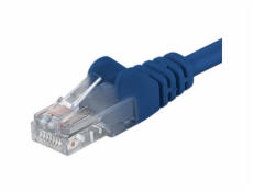 PREMIUMCORD Patch kabel UTP RJ45-RJ45 CAT5e 3m modrá