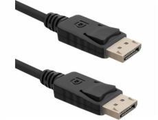 Qoltec DisplayPort – kábel DisplayPort 2m čierny (50453)