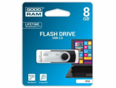 Goodram UTS2 USB flash drive 8 GB USB Type-A 2.0 Black Silver