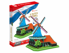 Puzzle 3D Wiatrak Holenderski Zestaw XL