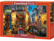 Puzzle 3000 dielikov Jedinečné miesto v Benátkach