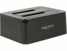 Delock Duálna dokovacia stanica SATA HDD > USB 3.0 s funkciou klonovania