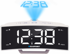 Blaupunkt CRP7WH radio Clock Black  White