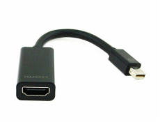 Gembird A-MDPM-HDMIF-02 video cable adapter Mini DisplayPort HDMI Type A (Standard) Black