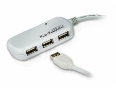 ATEN UE2120H USB 2.0  4-Port  Hub with Extension Cable 12m