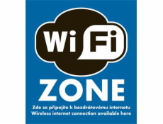 Samolepka Wi-Fi zone 