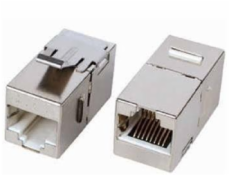 Spojka STP 8/8 RJ45 / Cat.6