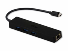 iTec USB-C 3.1 Slim 3-portový HUB + RJ-45