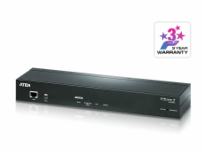 ATEN 1-Local/Remote Share Access Single Port VGA KVM over IP Switch with Single Outlet Switched PDU (1920 x 1200)