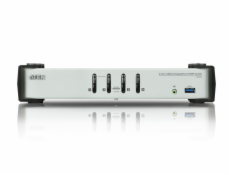 ATEN 4-Port USB 3.0 DisplayPort KVMP Switch