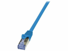 LogiLink CQ3056S PrimeLine Cat. 6a Patchkabel RJ45-Stecker auf RJ45-Stecker Cat. 6a S/FTP 2m modrá