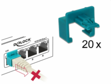 Delock RJ45 bezpečnostní spona startovací sada 20 kusů