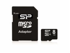 Silicon Power SP008GBSTH010V10SP memory card 8 GB MicroSDHC Class 10