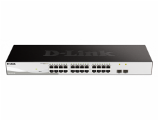 D-Link DGS-1210-26 L2/L3 Smart+ switch, 24x GbE, 2x SFP, fanless