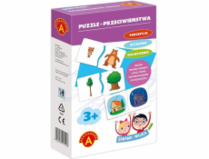 Puzzle Przeciwieństwa, Zabawa i nauka