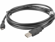 Lanberg CA-USBM-10CC-0018-BK USB cable 1.8 m USB 2.0 Micro-USB B USB A Black