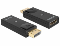 DeLOCK 65258 Adapter DisplayPort auf HDMI DisplayPort Stecker auf HDMI Buchse černá