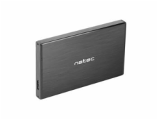 Externí box pro HDD 2,5"" USB 3.0 Natec Rhino Go, černý, hliníkové tělo