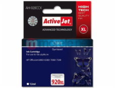 Activejet AH-920CCX ink for HP printer; HP 920XL CD972AE replacement; Premium; 12 ml; cyan