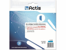 Actis KC-551C ink for Canon printer; Canon CLI-551C replacement; Standard; 12 ml; cyan (with chip)