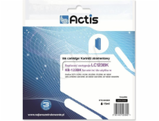 Actis KB-123Bk ink for Brother printer; Brother LC123BK/LC121BK replacement; Standard; 10 ml; black