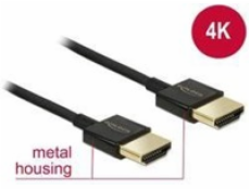 DeLOCK 84773 Kabel High Speed HDMI mit Ethernet 4K HDMI St. auf HDMI St. 2m černá